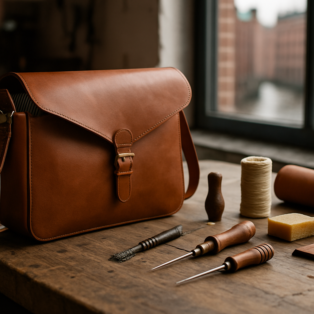 Harbour 2nd Umhängetasche aus Leder – handgefertigt a7477733 baec 4e0c 8669 1fa9e52bb46f